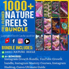 1000+ NATURE REEL BUNDLE
