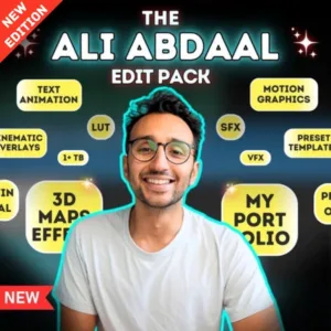 Ali Abdaal All Editing Assets Pack
