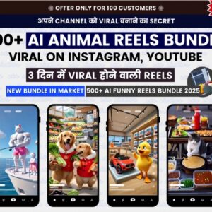 1000+ Ai Animal Viral Reels Bundle