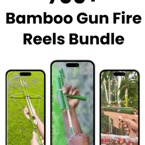 700+ Bamboo Gun Fire Reels Bundle Viral Reels