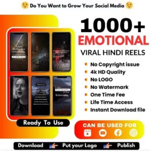 1000+Emotional reels bundle