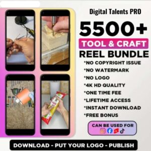 5500+ Tools & Craft Reels Bundle