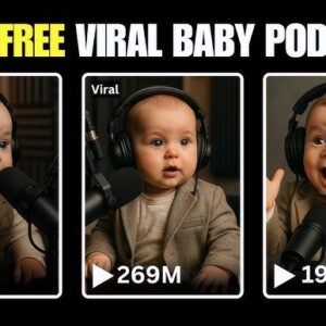 🔥 NEW LAUNCH: 500+ Ai Baby Podcast Reels Bundle 🚀🎉🔥