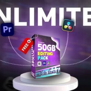 🎬 **🔥 50+ GB Video Editing Pack – ! 🔥**