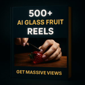 500+ AI-Powered Glass Fruit Cutting Reels: Ultimate Bundle for Stunning Videos
