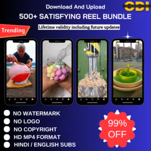 500+ Satisfying Reels Bundle: Viral Video for Instagram