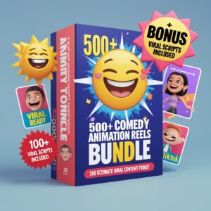 500+ Comedy Animation Reel Bundle