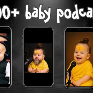 1000+ baby podcast reel bundle