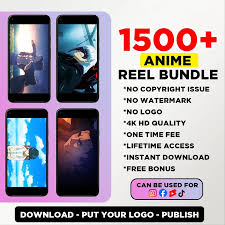 1500+ AI Anime Reels Bundle