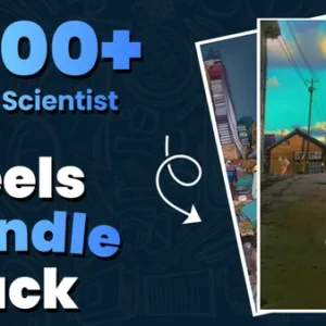 1500+ Mad Scientist Voice Reels Bundle – Viral AI Scientist Reels for Creators!