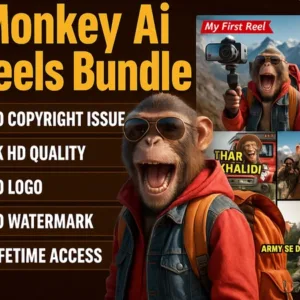Viral 500+ Monkey vlog reels bundle