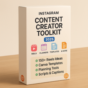 Instagram Complete Content Creator Toolkit – Reels, Planners, Templates & More