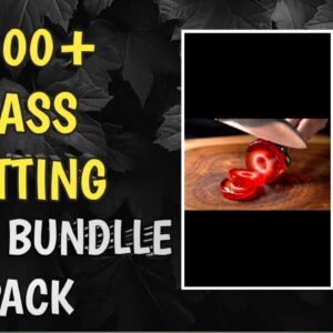 1000+ Viral Glass Cutting Reels Bundlle 🔥