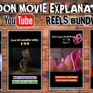 Cartoon Movie explanation reels bundle pack