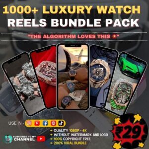 1600+ Jewellery Clips Reels Bundle 💎✨ | Showcase Elegance & Luxury!