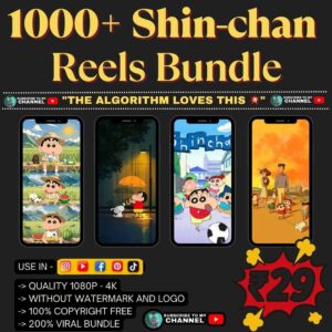 1000+ Shinchan Reels Bundle 🤪🎬 | Hilarious & Entertaining Shinchan Moments!