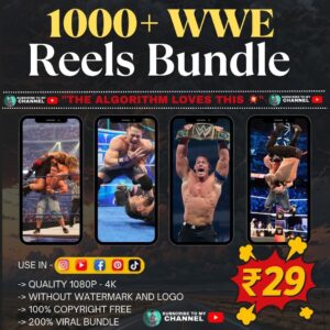 3500+ Wrestling Reels Bundle 🏅🤼 | Ultimate Collection for Wrestling Fans!