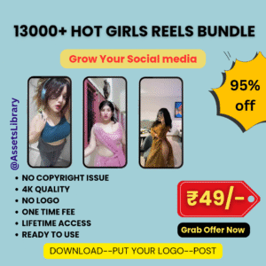 13,000+ Hot And Cute Girls Viral Reels Bundle