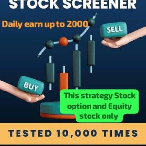 Stock Market Intraday Trading Strategy earn up to 2000