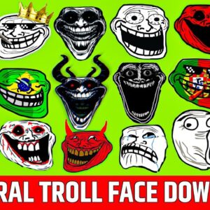 All Viral 100+ Troll Faces Bundle