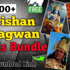 500+ Shree Krishna God Reels Bundle
