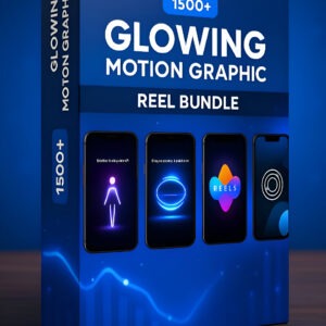 Glowing Motion Graphics Reel Bundle: Elevate Your Videos with Stunning Visuals