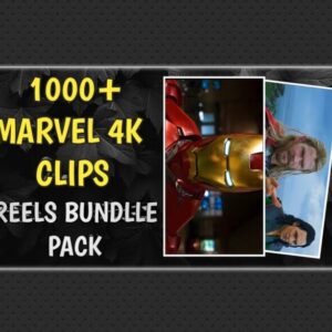 Marvel 4k reels bundle pack