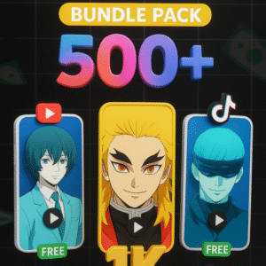 500+ AMV ANIME REELS BUNDLE