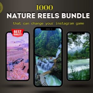 Nature's Night: 1000+ Relaxing Reels Collection 🌿✨