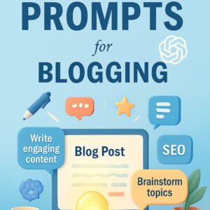 ChatGPT Prompts Bundle for Blogging: Generate Engaging Content Ideas Instantly (PDF)