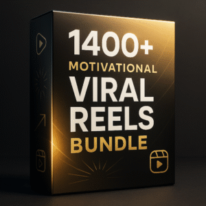 ✨ Ultimate 1400+ Motivational Viral Reels Bundle ✨