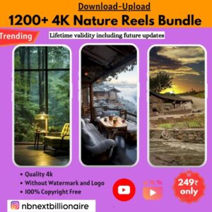1200+ 4K Nature Reels Bundle