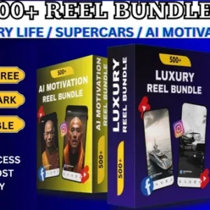 1500+ LUXURY LIFE / SUPERCARS / AI REEL BUNDLE