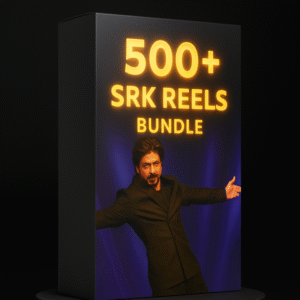 500+ SRK Reels Bundle: The Ultimate Collection of Shah Rukh Khan Videos for Reels