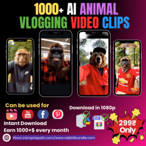 1000+ Monkey Vlogs Reels Bundlle