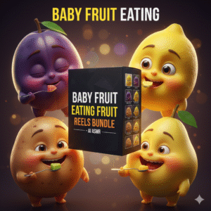 ASMR : AI Baby Fruit Eating Reels Bundle