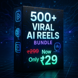 ✨ 500+ Viral AI Reels Bundle ✨