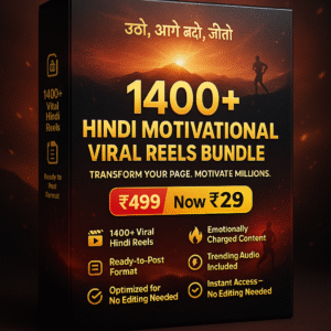 “Motivate Millions: 1400+ Hindi Viral Reels Bundle 🎯”