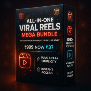 All-in-One Viral Reels Mega Bundle – Motivation, Business, Attitude & More 🚀