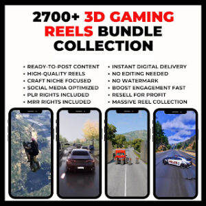 700+ 3D Games Reels Bundle Pack Download 2025