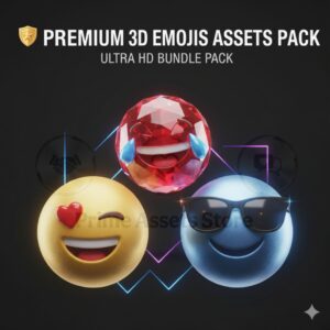 Premium 3D Emojis Pack