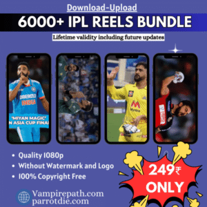Ipl and Cricket Reels Bundlle
