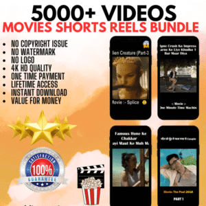 5000+ 4k movie reels bundle