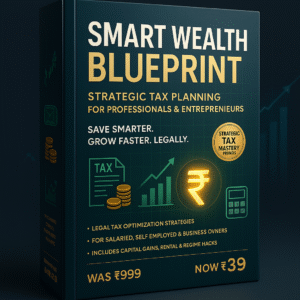 “Smart Wealth Blueprint – Strategic Tax Planning for Professionals & Entrepreneurs” (fBonus Video Course)