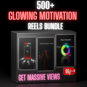 Ultimate 500+ Glowing Motivation Reel Bundle – Instagram/TikTok/SnapChat Ready