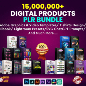 RESELL 15 MILLION+ DIGITAL PRODUCTS WITH LIFETIME ACCESS