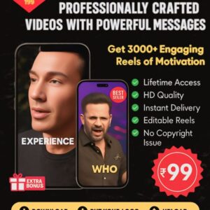 3000+ Motivational Reels Bundle (HD, Editable, No Copyright) – Instant Download | FLEXI CART STORE