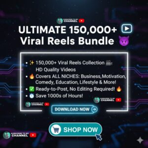 Ultimate 150,000+ Viral Reels Bundle – Free Download | Ready-To-Post HD Reels Collection