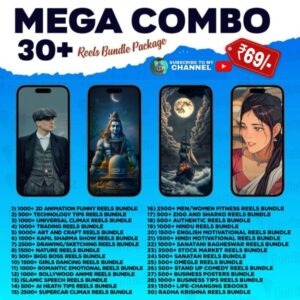 Viral Reels Bundle Pack – 30+ Niches | Ready-Made Content for Creators