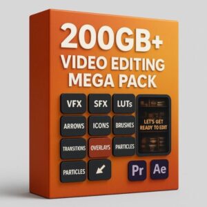 200GB+ VIDEO EDITING PACK